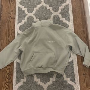 Light green essential hoodie size small